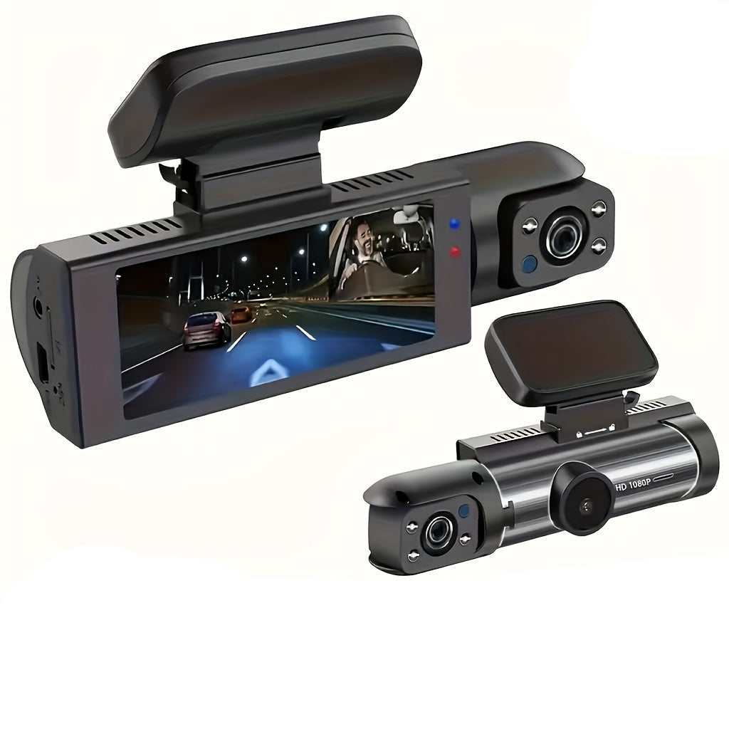 1080p Dual-Lens Dashcam mit Nachtsicht