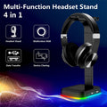 NNEIDS RGB-Headset-Ständer mit Dual-USB
