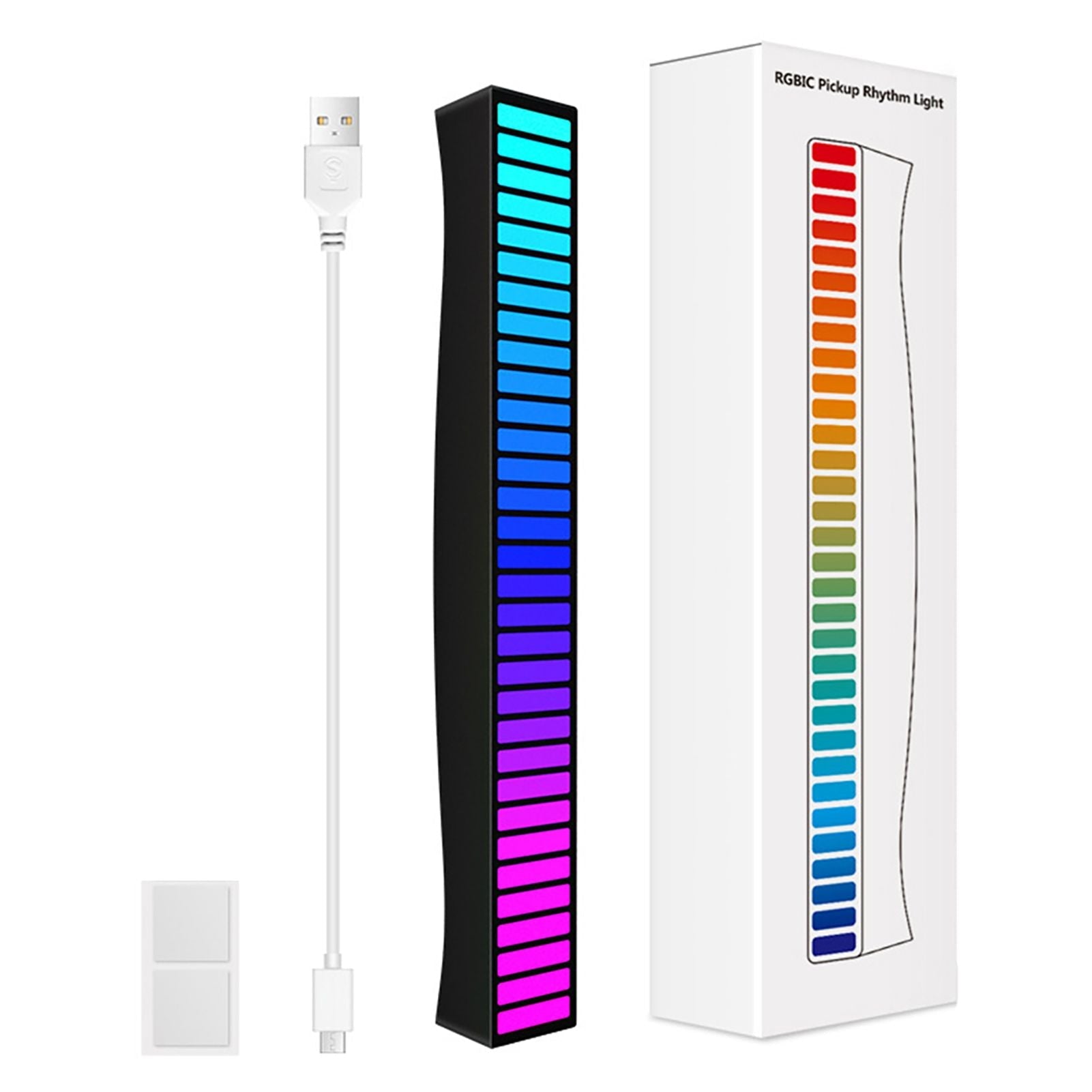 RGB-LED-Lichtleiste mit App- & Musiksteuerung