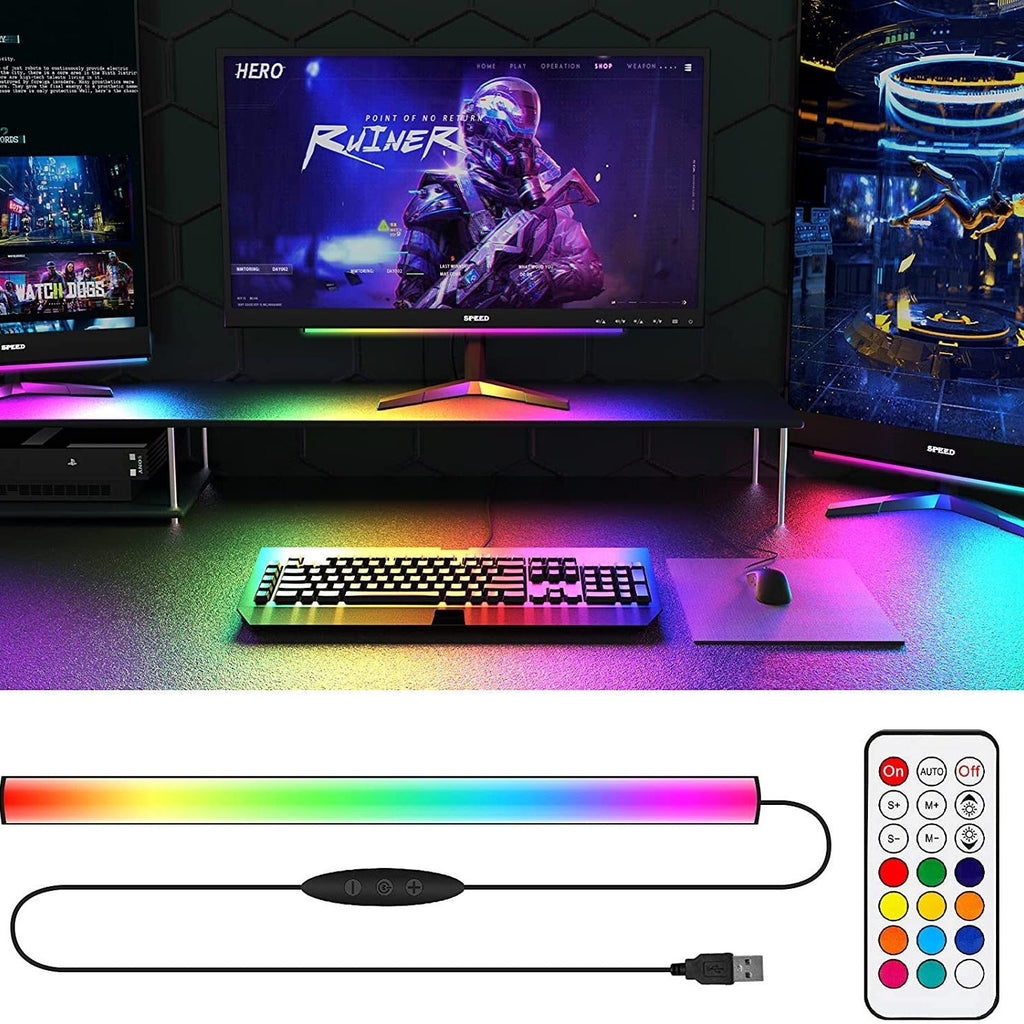 NNEDSZ RGB-LED-Gaming-Lichtleisten (2er-Set)
